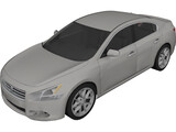 Nissan Maxima (2009) 3D Model preview