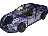 Nissan Maxima (2016) 3D Model