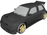 Nissan Micra GTR 3D Model preview