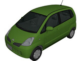 Nissan Moco (2002) 3D Model preview