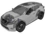 Nissan Murano (2016) 3D Model
