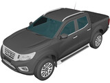 Nissan Navara Double Cab (2015) 3D Model preview