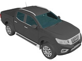 Nissan Navara Double Cab (2015) 3D Model