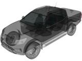 Nissan Navara Double Cab (2015) 3D Model