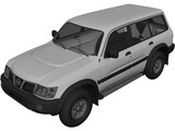 Nissan Patrol (2003) 3D Model preview