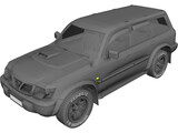 Nissan Patrol GR Y61 3D Model preview