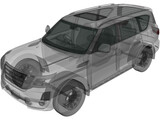 Nissan Patrol Ti L (2020) 3D Model