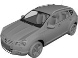 Nissan Qashqai (2009) 3D Model preview
