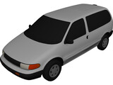 Nissan Quest (1994) 3D Model preview