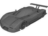Nissan R390 GT-1 3D Model preview