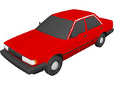 Nissan Sentra (1989) 3D Model preview