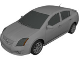 Nissan Sentra (2008) 3D Model preview