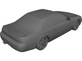 Nissan Silvia S14 Zenki 3D Model preview