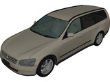 Nissan Stagea (2001) 3D Model preview