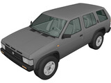 Nissan Terrano (1993) 3D Model preview