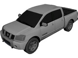 Nissan Titan (2004) 3D Model preview