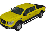 Nissan Titan XD Crew Cab (2016) 3D Model preview
