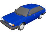 Nissan Tsuru II (1987) 3D Model preview