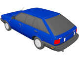 Nissan Tsuru II (1987) 3D Model