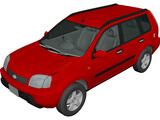 Nissan X-Trail 3D Model preview