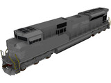Norfolk Southern SD70ACe 3D Model preview