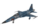 Northrop F-5E Tiger II 3D Model preview