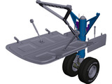 Nose Landing Gear 3D Model preview