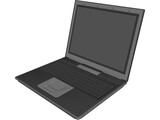 Notebook 3D Model preview