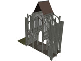 Notre Dame Reims 3D Model preview