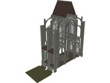 Notre Dame Reims 3D Model