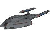 Nova Class Star Ship 3D Model preview