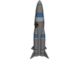 Nuclear Missile 3D Model preview