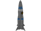 Nuclear Missile 3D Model