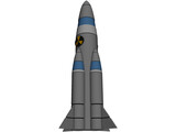Nuclear Missile 3D Model