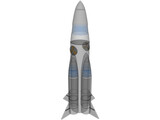 Nuclear Missile 3D Model