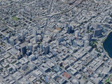 Oakland City, CA, USA (2023) 3D Model preview