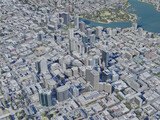 Oakland City, USA (2022) 3D Model preview