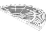 Odeon Amphitheater 3D Model