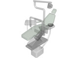 Odontological Chair 3D Model