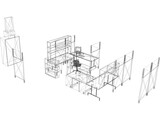 Office Furniture 3D Model