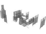 Office Furniture 3D Model