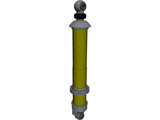 Ohlins Shock 3D Model preview