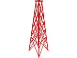 Oil Drill Rig 3D Model preview