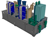 Oil Module 3D Model preview