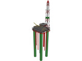 Oil Platform 3D Model