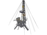 Oil Platform 3D Model preview