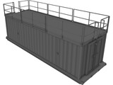 Oil Rig Store 3D Model