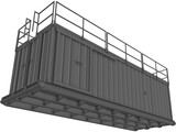 Oil Rig Store 3D Model