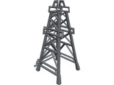 Oil Rig 3D Model preview