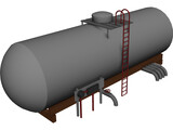 Oil Tank 3D Model preview